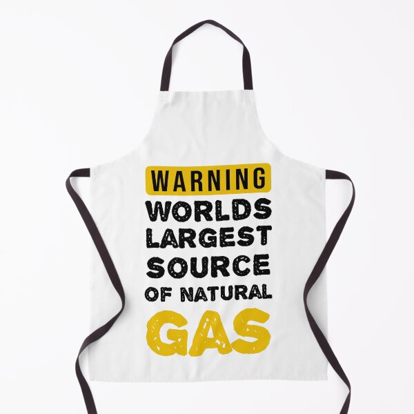 Item preview, Warning Worlds Largest Source Of Natural Gas  designed and sold by redblackline.
