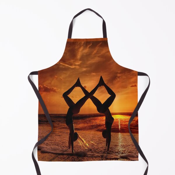 Item preview, Twin stunts on the beach at a beautiful sunset designed and sold by mostheristore.