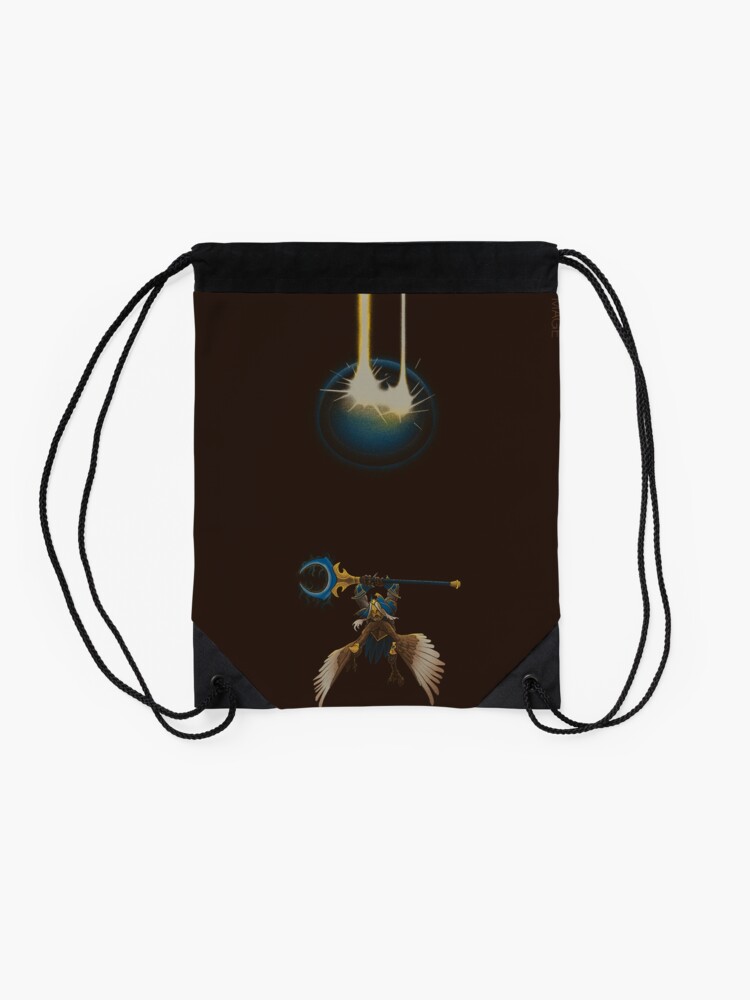 Skywrath Mage Mystic Flare Drawstring Bag By Curtsywithanger