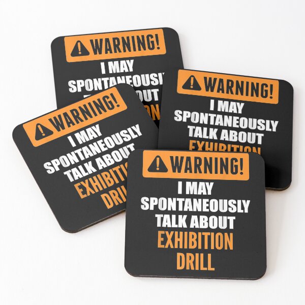 Item preview, Warning I May Spontaneously Talk About Exhibition Drill designed and sold by zpruby.