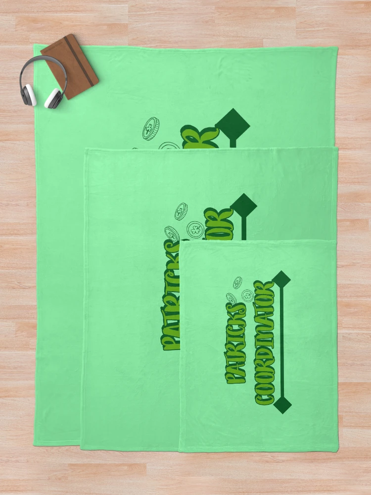 Thumbnail 5 of 6, Throw Blanket, Patricks coordinator designed and sold by RIXXI HEY CO..
