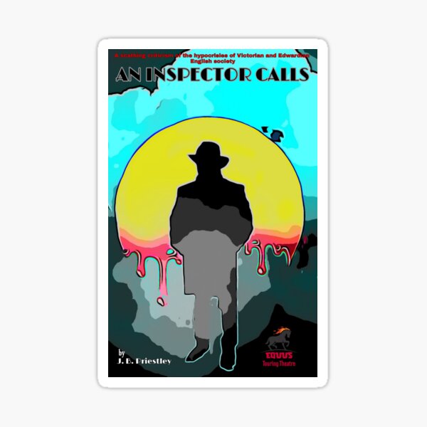 Item preview, THEATRE POSTER: AN INSPECTOR CALLS designed and sold by Bryan MELTON.