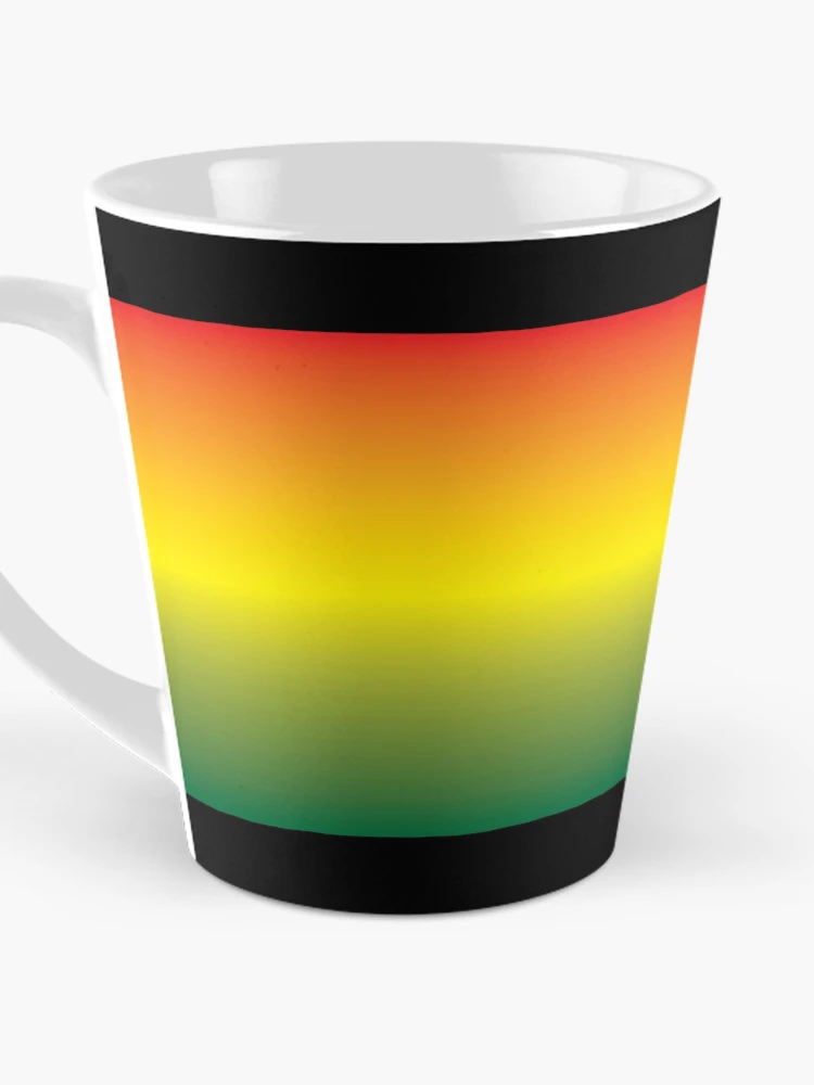 Thumbnail 3 of 4, Coffee Mug, Reggae Fade Gradient Pattern designed and sold by miraclemaker.