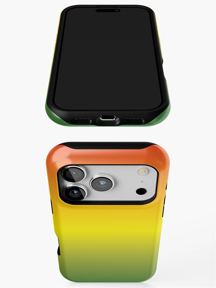 Thumbnail 3 of 4, iPhone Case, Reggae Fade Gradient Pattern designed and sold by miraclemaker.