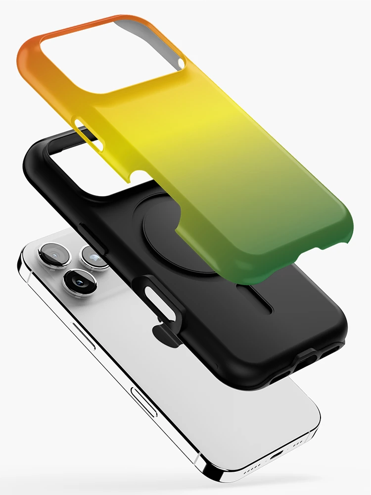 Thumbnail 2 of 4, iPhone Case, Reggae Fade Gradient Pattern designed and sold by miraclemaker.
