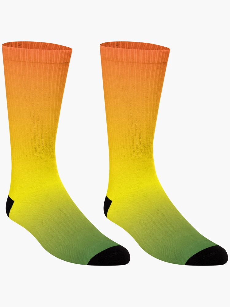 Thumbnail 3 of 5, Socks, Reggae Fade Gradient Pattern designed and sold by miraclemaker.