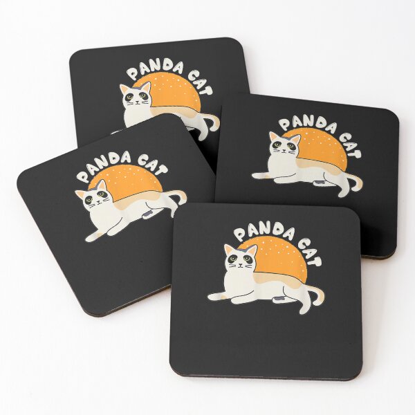 Item preview, Panda Cat Lovers Graphic Design Of A Cat With Dark Circles designed and sold by zpruby.