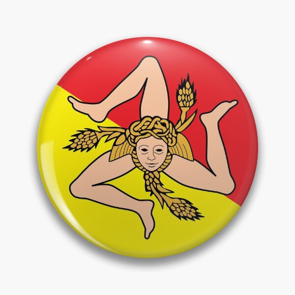 Item preview, Sicilian Flag Gifts, Masks, Stickers & Products (GF) designed and sold by mpodger.