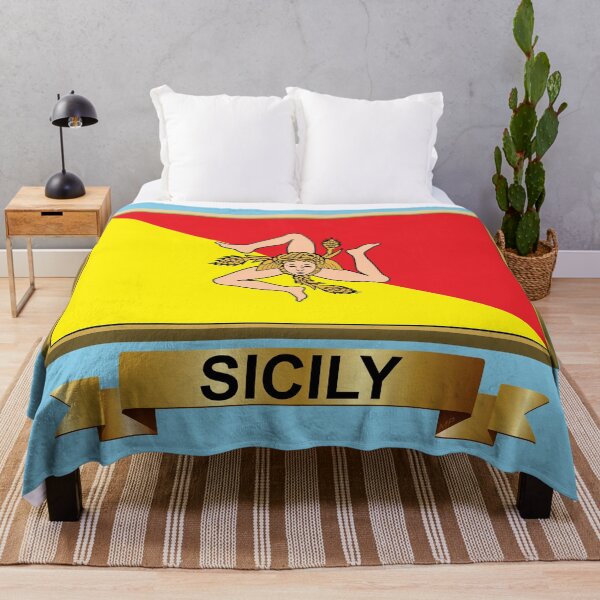 Item preview, Sicilian Flag Gifts, Masks, Stickers & Products (GF) designed and sold by mpodger.