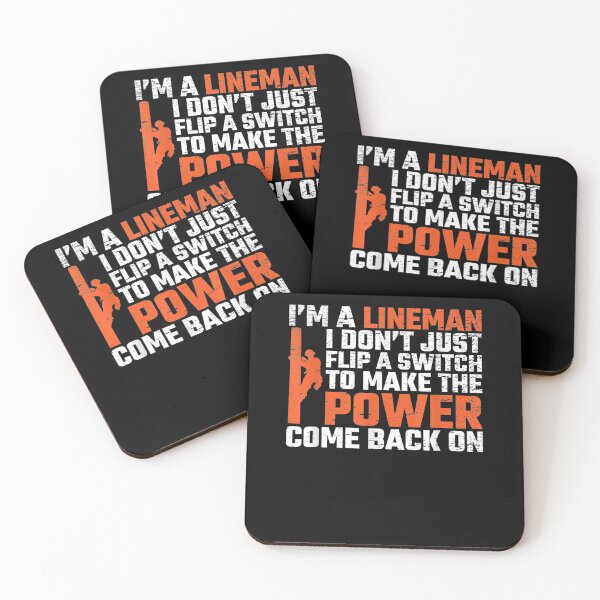 Item preview, I Don't Just Flip A Switch To Power Come Back On Lineman designed and sold by zpruby.