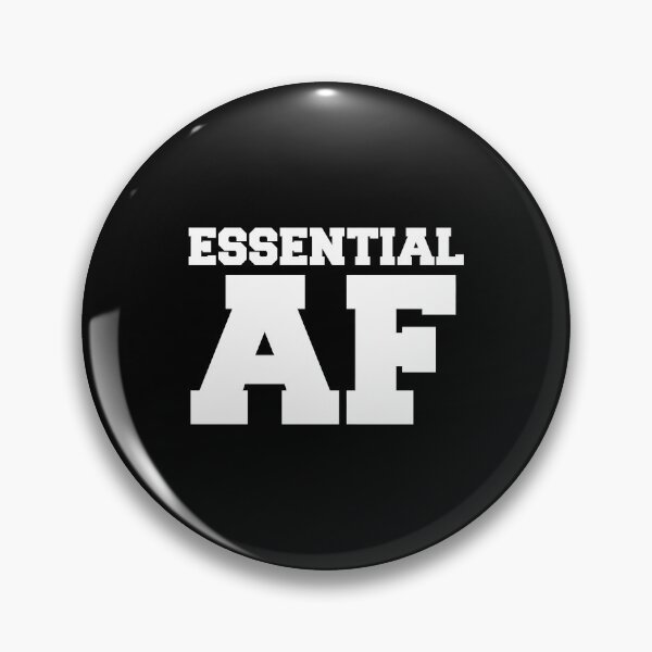 Item preview, Essential AF Pullover Hoodie designed and sold by ownjuliann.