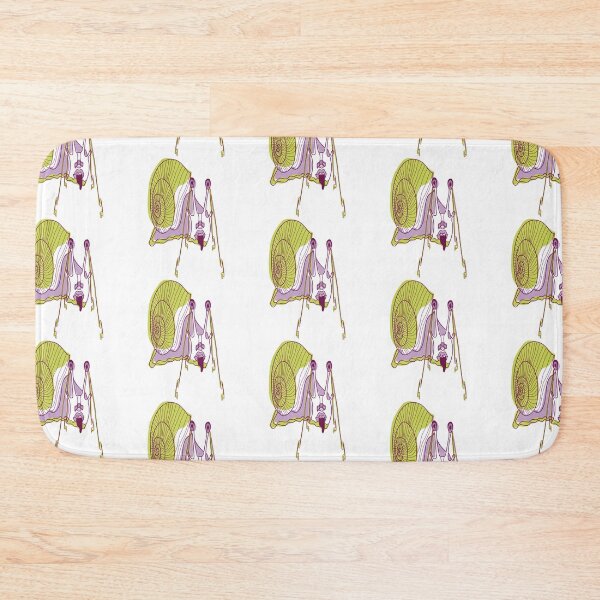 Item preview, Lilac and lime green snail designed and sold by ArtinaStudio.