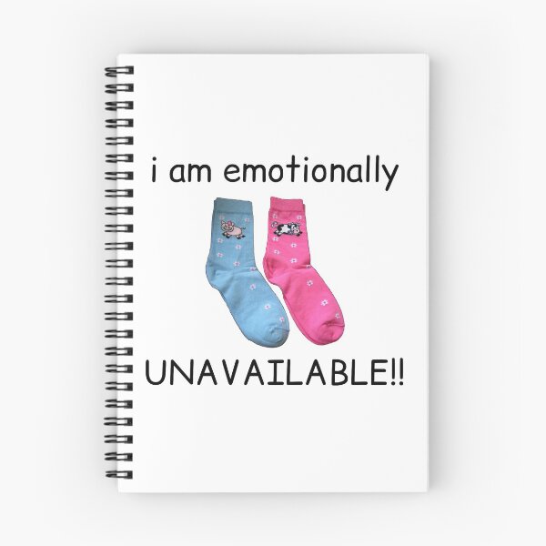 Item preview, i am emotionally UNAVAILABLE!! designed and sold by IMakeZeroSense.
