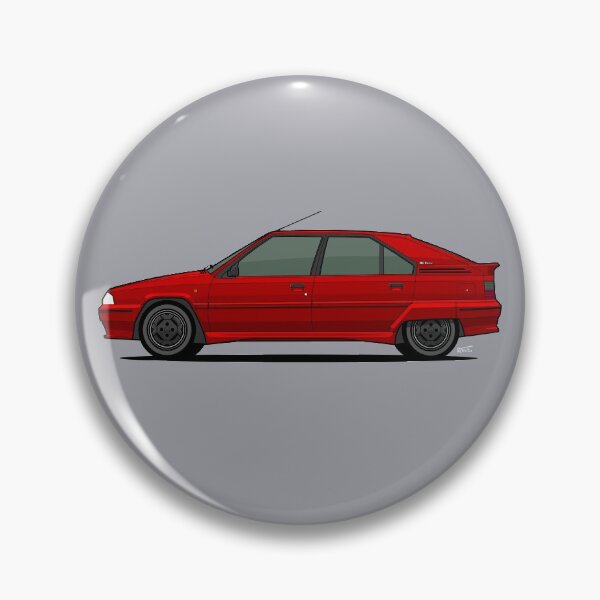 Item preview, Cit.roen BX 16V Phase 2 - Single Illustration - Red designed and sold by RJWautographics.