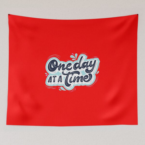 Item preview, One day at a time typohraphy designed and sold by Strale25kv.
