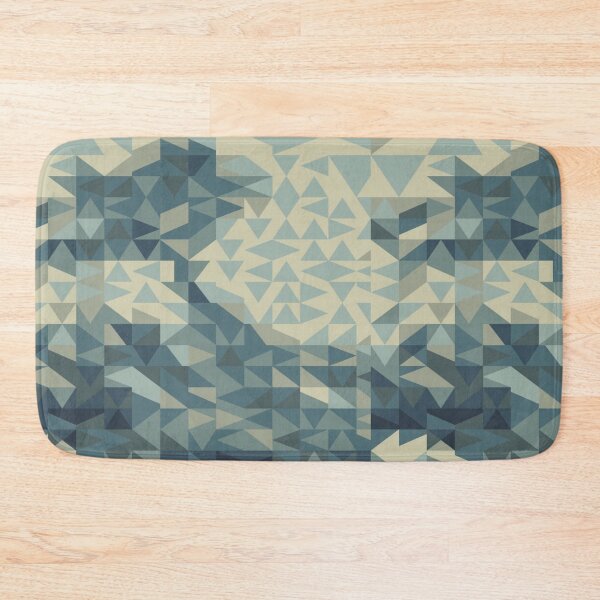 Item preview, Abstract Of Blue Triangle Geometric Cute Pattern designed and sold by Zoo-Moo.