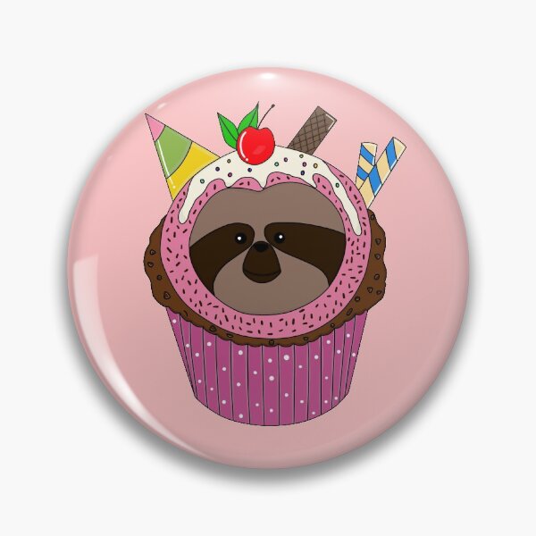 Item preview, SLOTH CUPCAKE designed and sold by M-ACE.