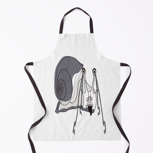 Item preview, Black and white snail designed and sold by ArtinaStudio.
