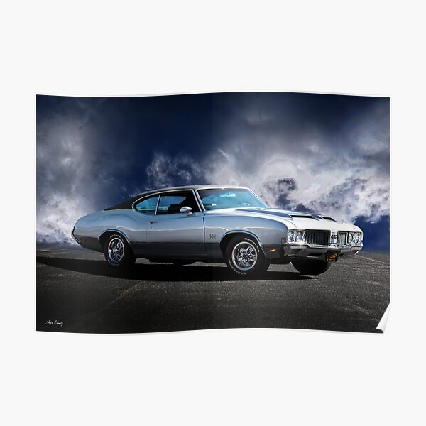 1970 Oldsmobile Cutlass 442 Poster For Sale By Davekoontz Redbubble