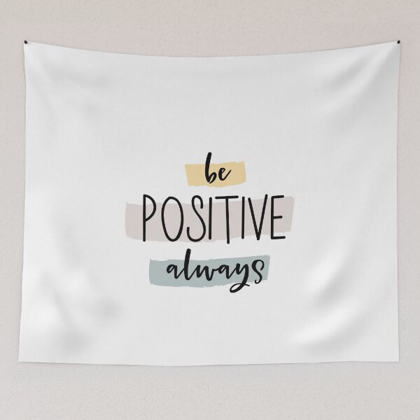 Item preview, Be Positive Always designed and sold by Twenty2Creative.