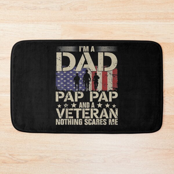 Item preview, Mens Vintage I'm A Dad Pap Pap And A Veteran Funny Grandpa designed and sold by zpruby.