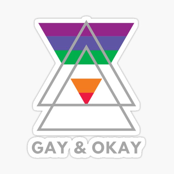 Item preview, LGBT Gay and Ok Design, wear with Pride designed and sold by Atouch Crazy.