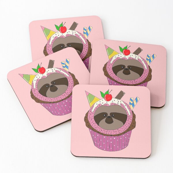 Item preview, SLOTH CUPCAKE designed and sold by M-ACE.
