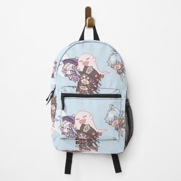 Item preview, Genshin Impact Chibi Chongyun, Qiqi, and Hu Tao designed and sold by NewEraMutant.