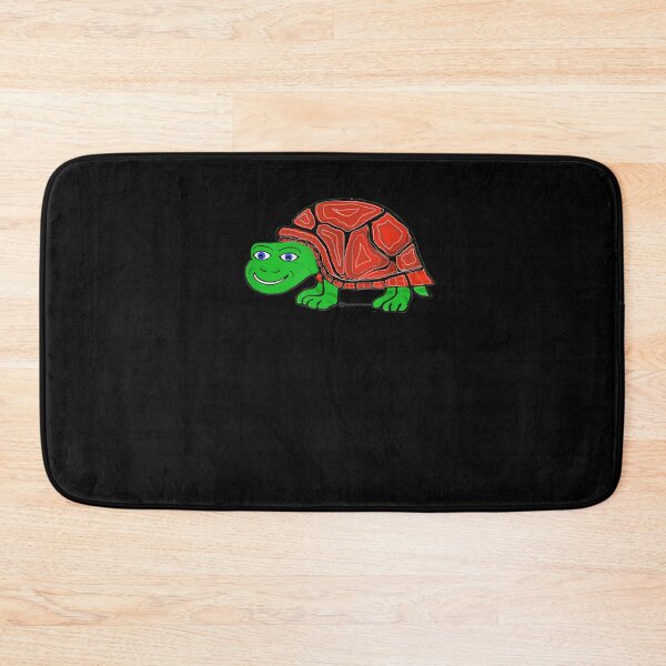 Item preview, Turtle To Tortoise Mudslide Into A Puddle Cartoon Character designed and sold by zpruby.