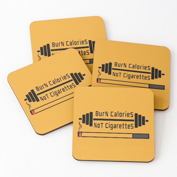 Item preview, Quit Smoking |Gym Motivational quotes | Burn Calories not Ciggarettes  designed and sold by cartyourchoice.