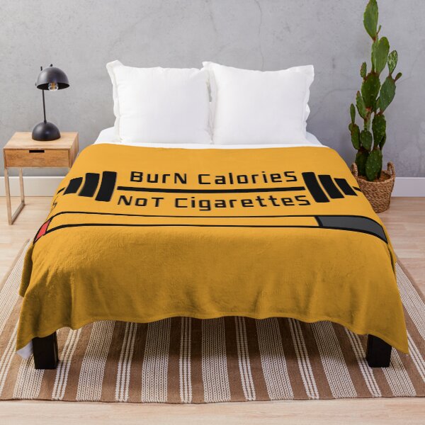 Item preview, Quit Smoking |Gym Motivational quotes | Burn Calories not Ciggarettes designed and sold by cartyourchoice.