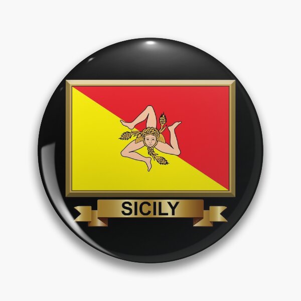 Item preview, Sicilian Flag Gifts, Masks, Stickers & Products (N) designed and sold by mpodger.