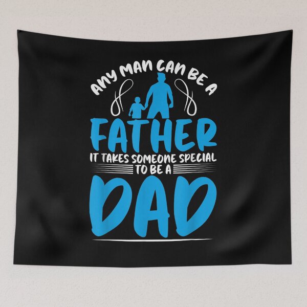 Item preview, Awesome Fathers Day Any Man Can Be A Father Design designed and sold by zpruby.
