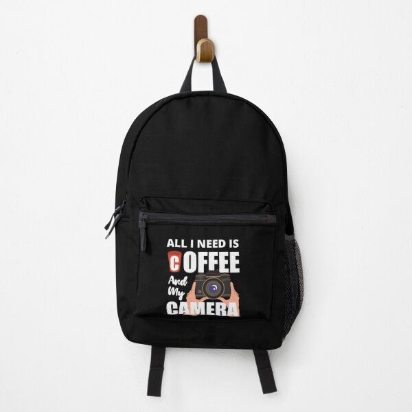 Item preview, All I Need Is Coffee And My Camera, Funny designed and sold by Avishy.