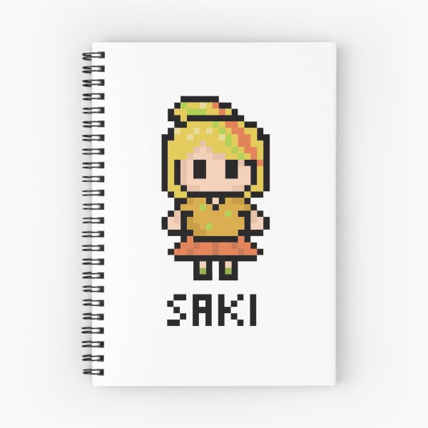Item preview, Saki Nikaido Zombieland Saga Franchouchou Pixel Art designed and sold by AnnaYenardi.