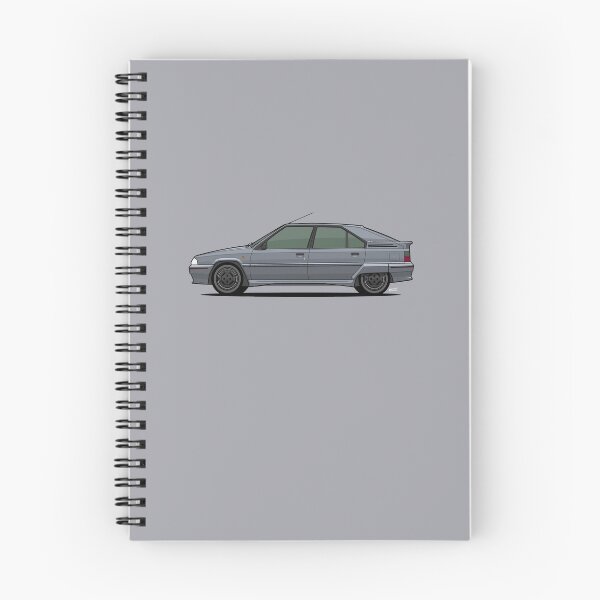 Aperçu de l'œuvre Citron BX 16V Phase 2 - Illustration unique - Gris créée et vendue par RJWautographics.