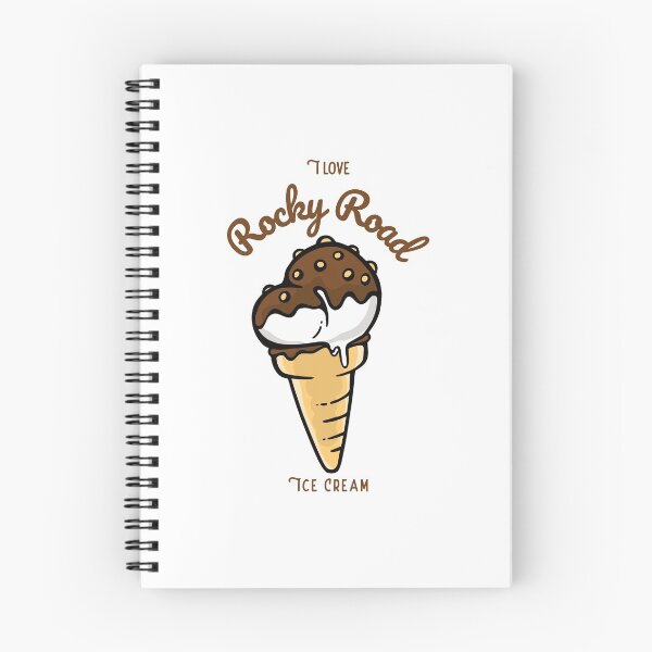 Aperçu de l'œuvre J'aime la crème glacée Rocky Road - Crème glacée créée et vendue par DPattonPD.