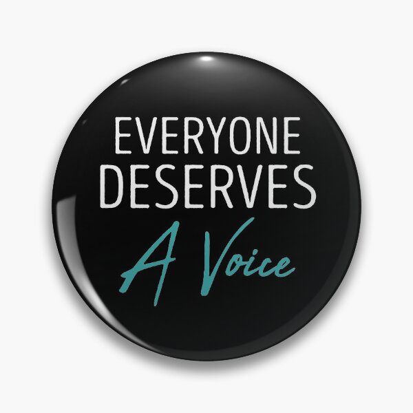 Item preview, Everyone Deserves a Voice Speech-language Pathologist Gif Idea designed and sold by Chamssou.