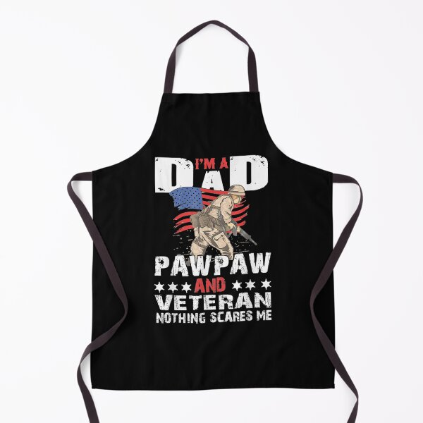 Item preview, I'm A Dad Pawpaw And Veteran Nothing Scares Me Father's Day designed and sold by zpruby.