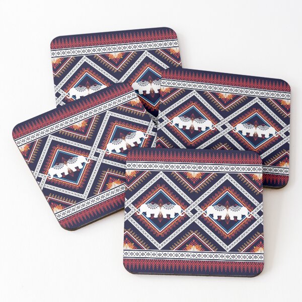 Item preview, elephant ethnic pattern designed and sold by Kriengkrai Meechai.