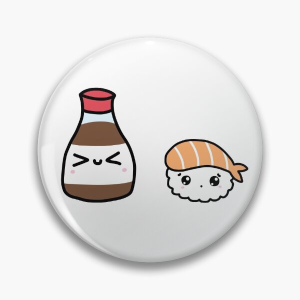 Artikelvorschau, Kawaii-Sojasauce- und Sushi-Figuren entworfen und verkauft von STUDIO-72.