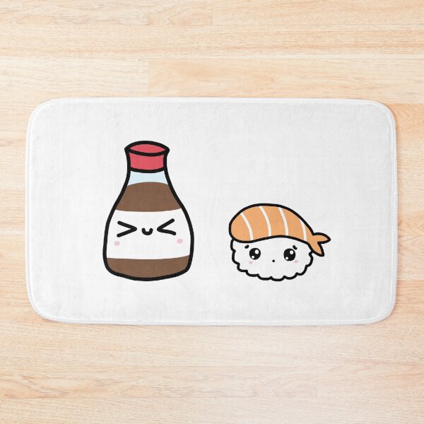 Item preview, Kawaii Soy Sauce & Sushi Characters designed and sold by STUDIO-72.