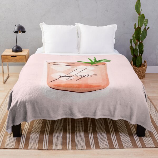 Item preview, The plant of hope - blush pink aesthetic plant designed and sold by Amalzaki.
