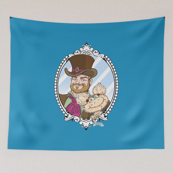 Item preview, Archibald and Bobinette Portrait ZAB designed and sold by zebreabretelles.