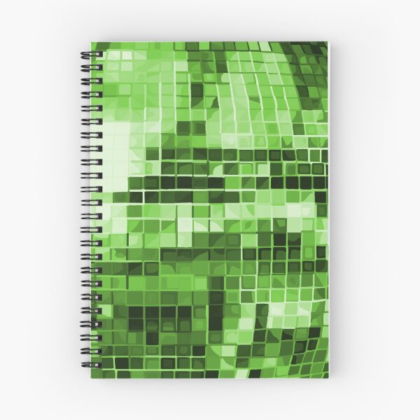 Item preview, Green Disco Ball Pattern designed and sold by Deborah Camp.