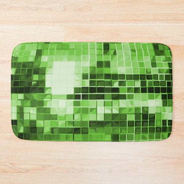 Item preview, Green Disco Ball Pattern designed and sold by Deborah Camp.