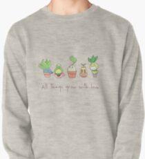 Sudadera sin capucha TODO CRECE CON AMOR