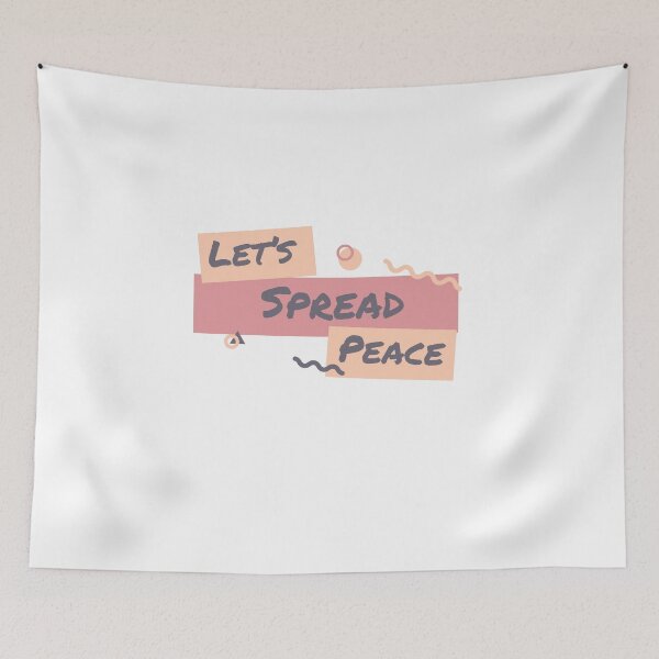 Item preview, Let's Spread Peace T-shirt, Just Smile, T-shirt for Men And Women designed and sold by othmanoek.