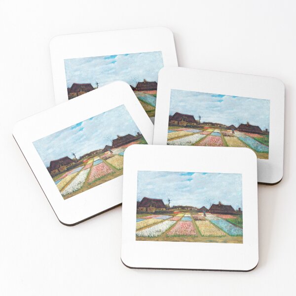 Item preview, Flower Beds In Holland (1883) (Restored By Leonardo Digenio) designed and sold by LeonardoDigenio.