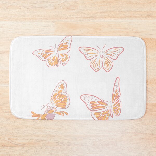 Item preview, Beautiful butterflies pack - blush pink aesthetic butterflies designed and sold by Amalzaki.